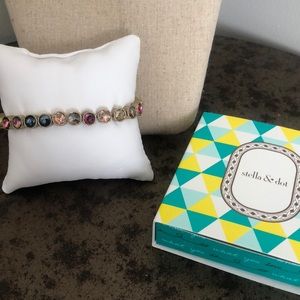 Stella & Dot Vida Stretch Bracelet Multi